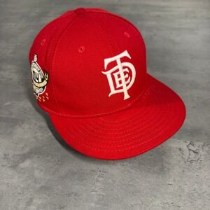 New Era Hat Top Dawg Entertainment Cap  7 3/8 Championship Tour Hat USA RARE